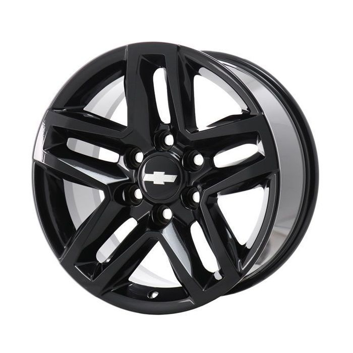 Chevrolet Silverado 1500 Wheel Rim Gloss Black 5911 Stock Factory OEM Replacement