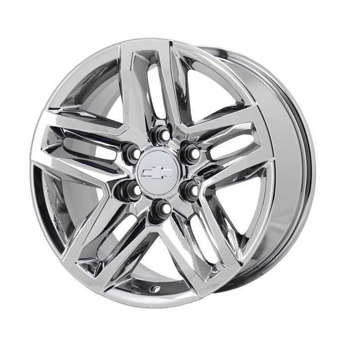 Chevrolet Silverado 1500 Wheel Rim PVD Bright Chrome 5911 Stock Factory OEM Replacement