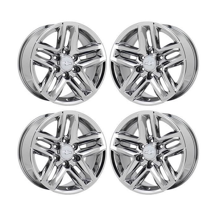 Chevrolet Silverado 1500 Wheel Rim PVD Bright Chrome 5911 Stock Factory OEM Replacement