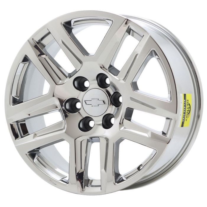 Chevrolet Silverado 1500 Wheel Rim PVD Bright Chrome 5913 Stock Factory OEM Replacement