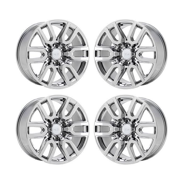 GMC Sierra 1500 Wheel Rim PVD Bright Chrome 5914 Stock Factory OEM Replacement