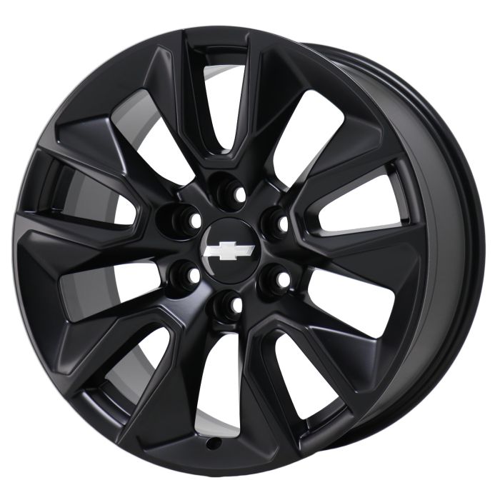 Chevrolet Silverado 1500 Wheel Rim Satin Black 5915 Stock Factory OEM Replacement