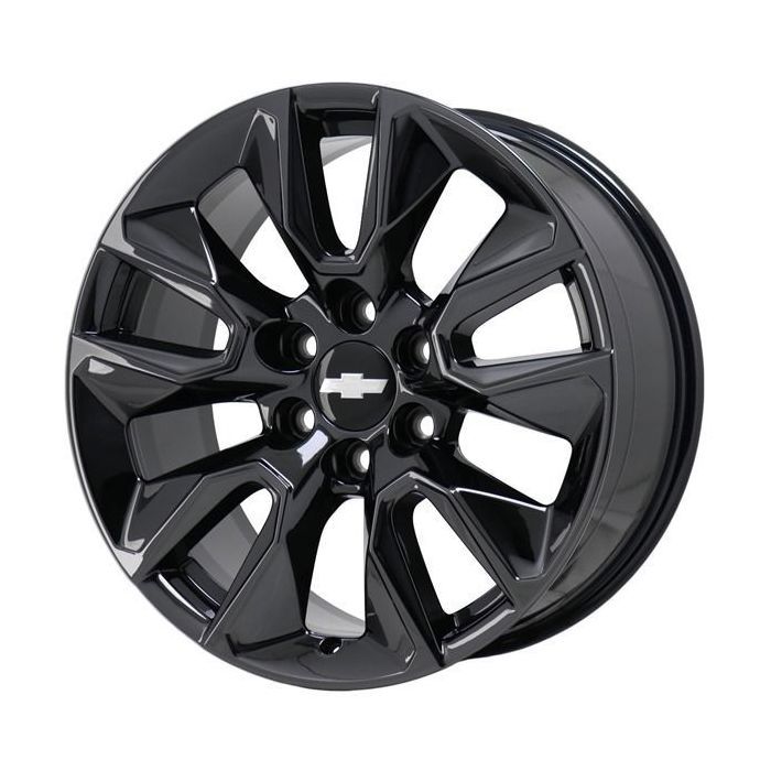 Chevrolet Silverado 1500 Wheel Rim PVD Black Chrome 5915 Stock Factory OEM Replacement