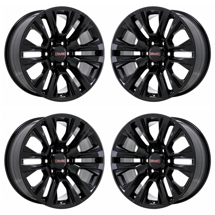 GMC Sierra 1500 Exchange Wheels Set of 4-Exchange Rims Set of 4 Gloss Black 5917
