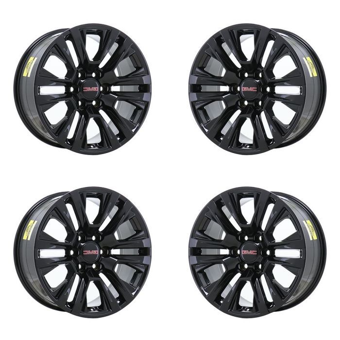 GMC Sierra 1500 Exchange Wheels Set of 4-Exchange Rims Set of 4 Gloss Black 5917