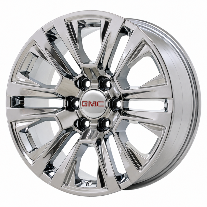GMC Sierra 1500 Wheel Rim PVD Bright Chrome 5917 Stock Factory OEM Replacement