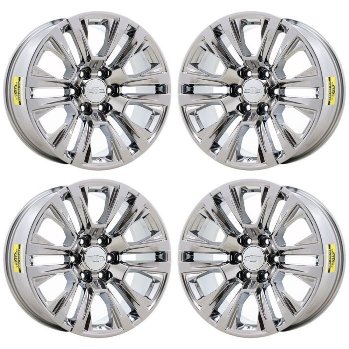 GMC Sierra 1500 Wheel Rim PVD Bright Chrome 5917 Stock Factory OEM Replacement