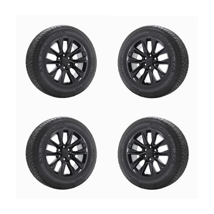 Chevrolet Silverado 1500 Wheel and Tire Sets-Wheel and Tire Packages-Wheel & Tire Sets-Wheel & Tire Packages-Wheel and Rim Sets-Wheel and Rim Packages-Wheel & Rim Sets -Wheel & Rim Packages Gloss Black 5919