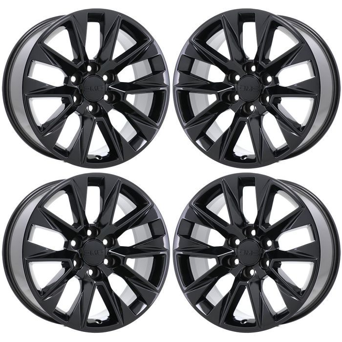 Chevrolet Silverado 1500 Exchange Wheels Set of 4-Exchange Rims Set of 4 Gloss Black 5919