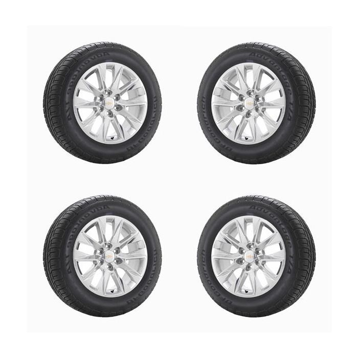 Chevrolet Silverado 1500 Wheel and Tire Sets-Wheel and Tire Packages-Wheel & Tire Sets-Wheel & Tire Packages-Wheel and Rim Sets-Wheel and Rim Packages-Wheel & Rim Sets -Wheel & Rim Packages Polished 5919