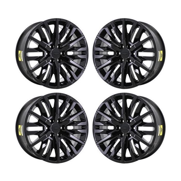 GMC Sierra 1500 Exchange Wheels Set of 4-Exchange Rims Set of 4 Gloss Black 5921