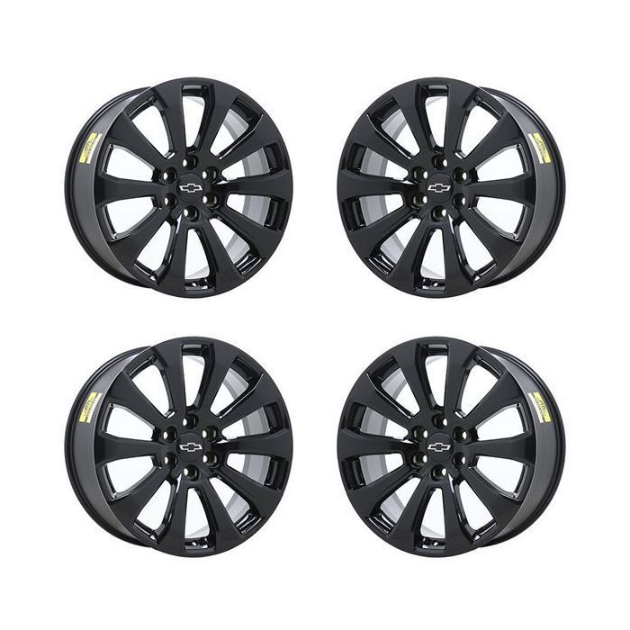 Chevrolet Silverado 1500 Exchange Wheels Set of 4-Exchange Rims Set of 4 Gloss Black 5922