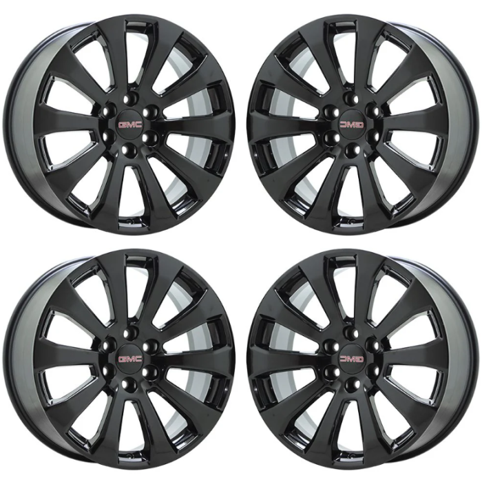 Chevrolet Silverado 1500 Wheel Rim PVD Black Chrome 5922 Stock Factory OEM Replacement