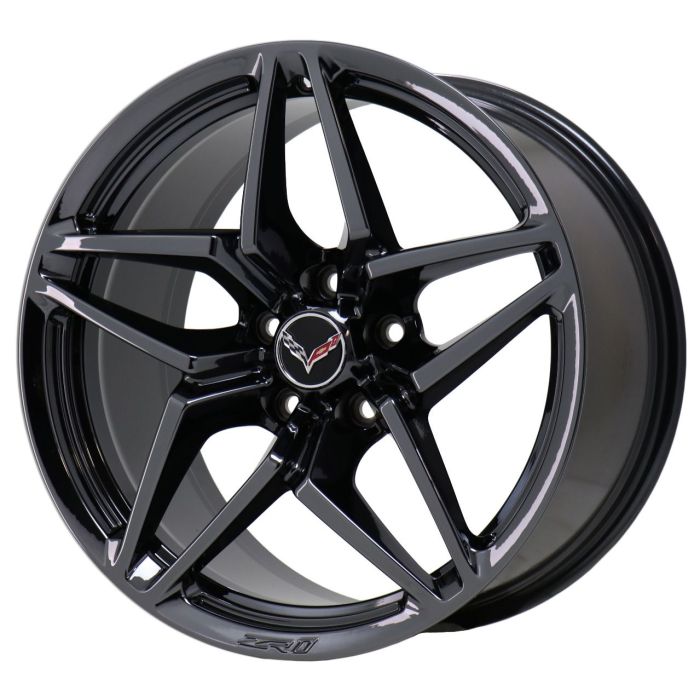 Chevrolet Corvette Wheel Rim PVD Black Chrome 5930 (R) Stock Factory OEM Replacement