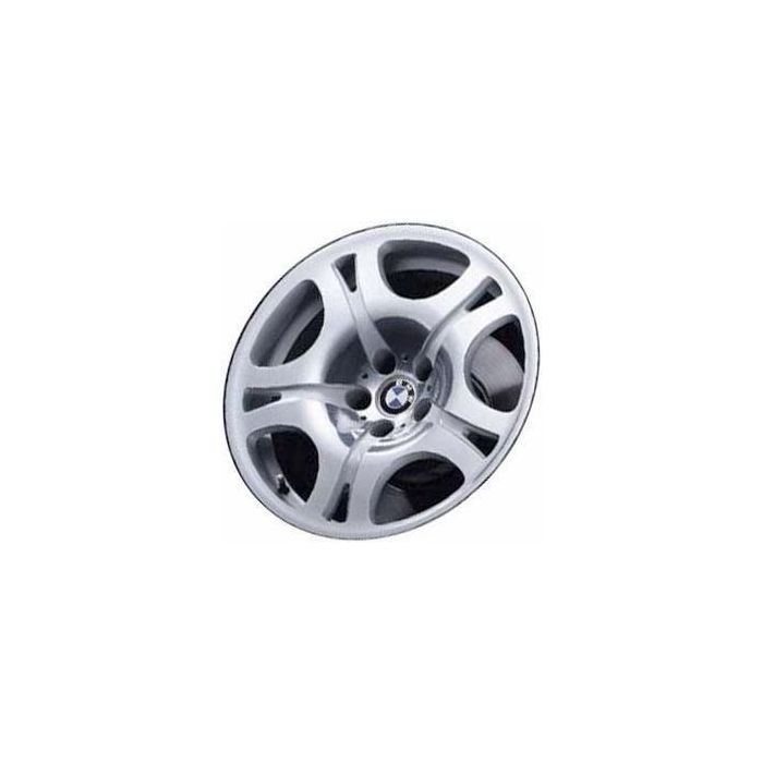 BMW 745i Wheel Rim Polished Silver 59395 (F) Stock Factory OEM Replacement