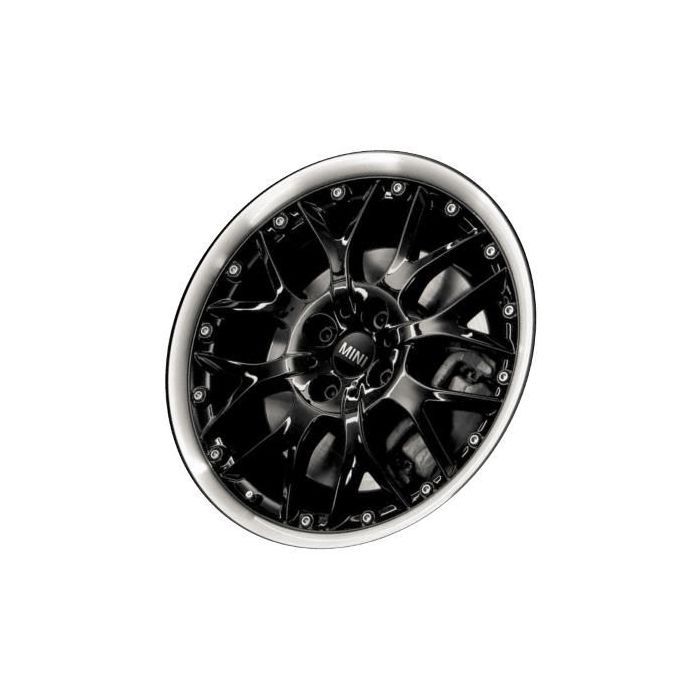 Mini Cooper Wheel Rim Machined Lip Black 59405 Stock Factory OEM Replacement