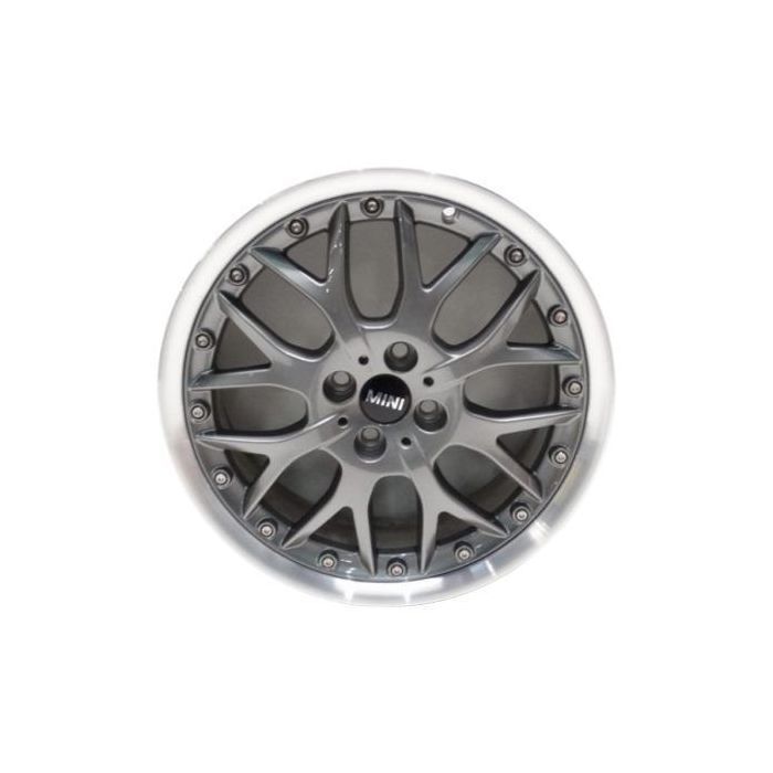Mini Cooper Wheel Rim Machined Lip Grey 59405 Stock Factory OEM Replacement