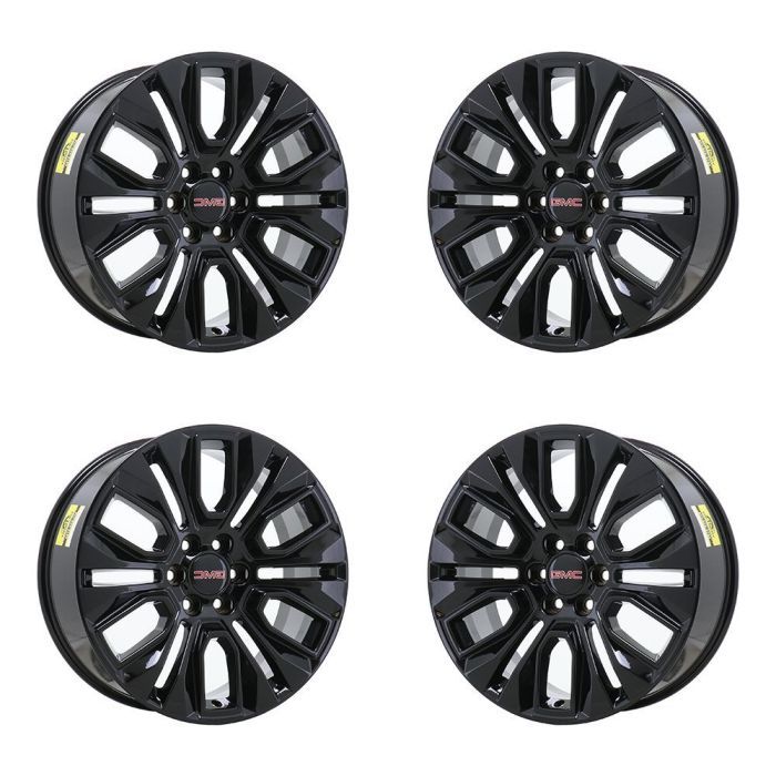 GMC Sierra 1500 Exchange Wheels Set of 4-Exchange Rims Set of 4 Gloss Black 5943