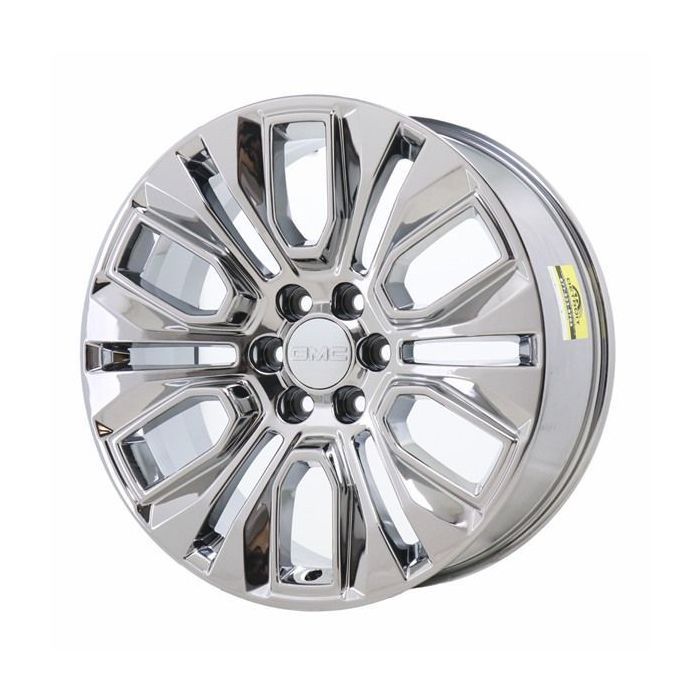 GMC Sierra 1500 Wheel Rim PVD Bright Chrome 5943 Stock Factory OEM Replacement
