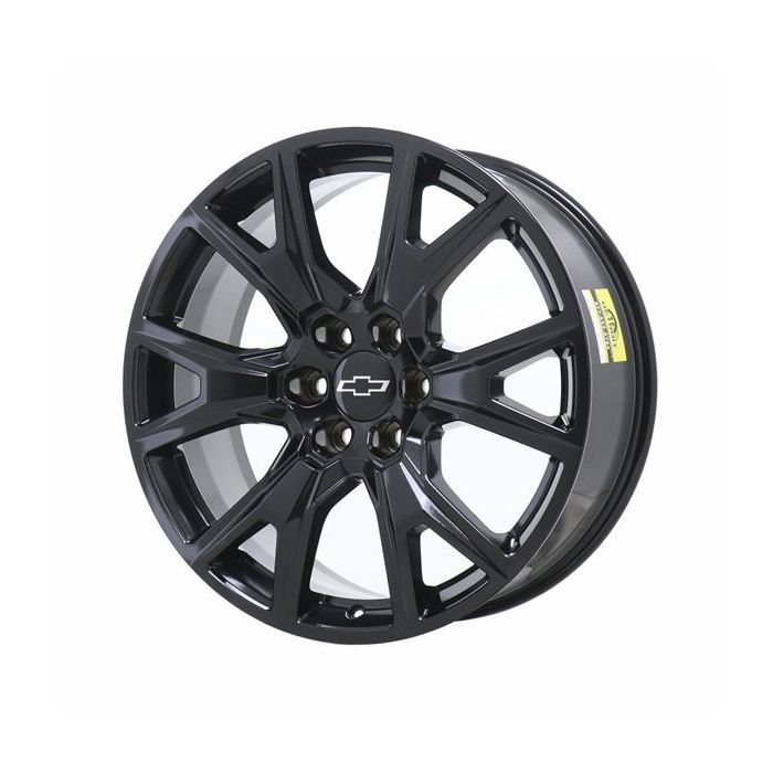 Chevrolet Silverado 1500 Wheel Rim Gloss Black 5944 Stock Factory OEM Replacement