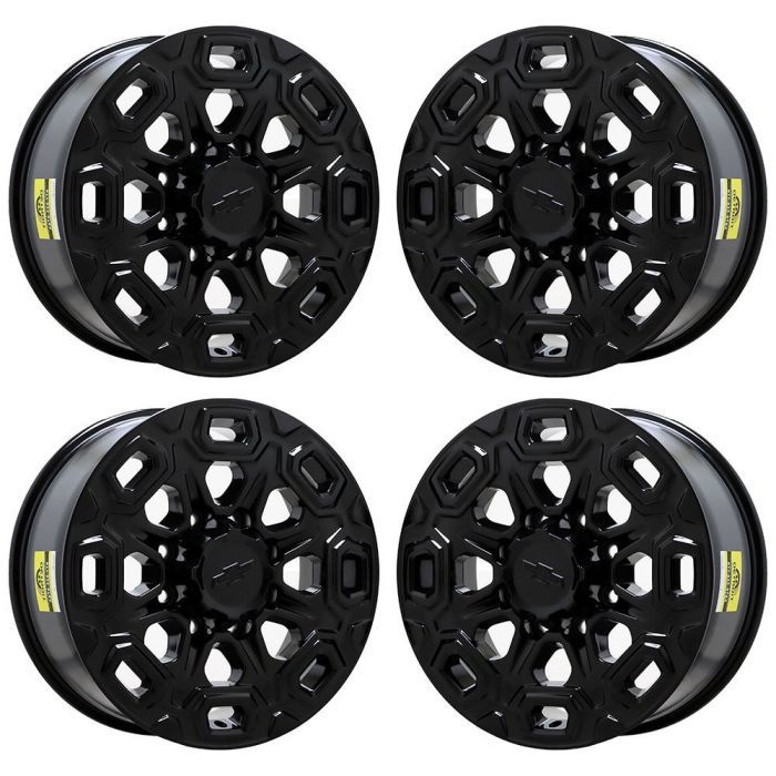 Chevrolet Silverado 2500 Exchange Wheels Set of 4-Exchange Rims Set of 4 Gloss Black 5946