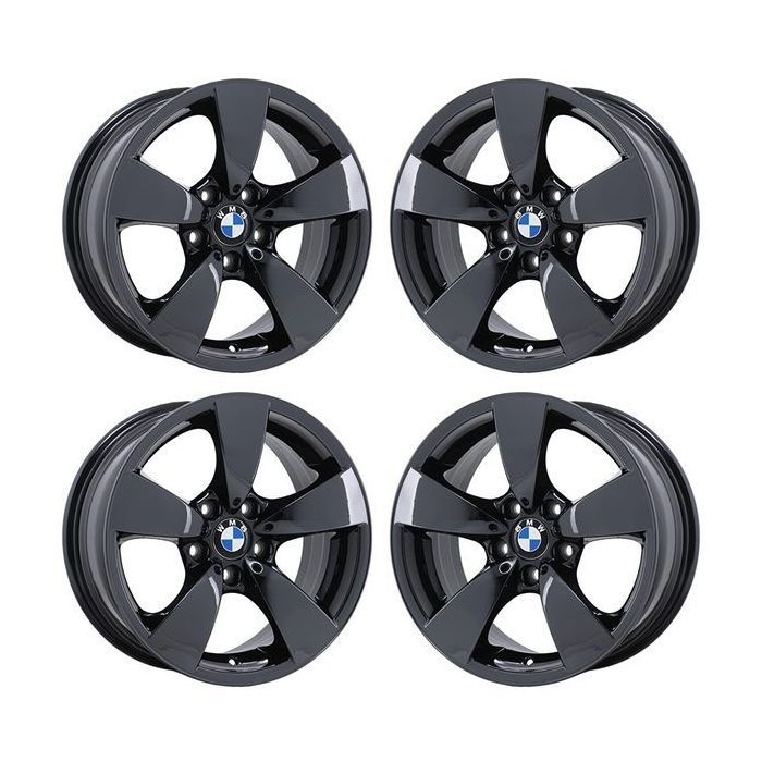 BMW 525i Wheel Rim PVD Black Chrome 59471 Stock Factory OEM Replacement