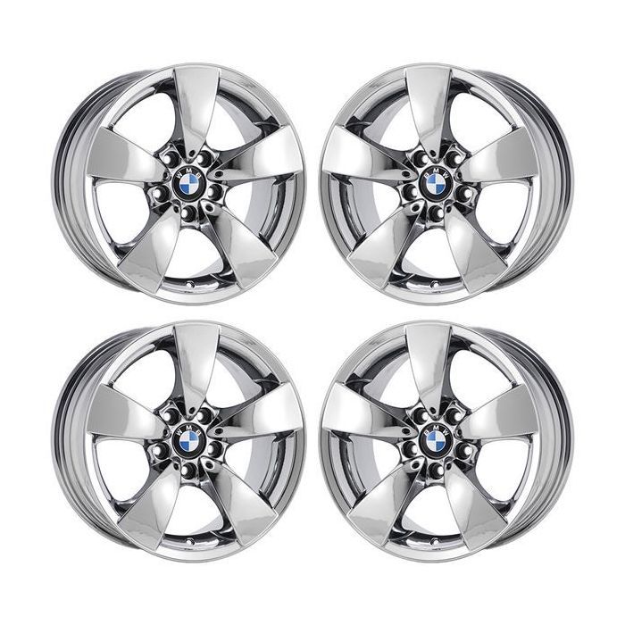 BMW 525i Wheel Rim PVD Bright Chrome 59471 Stock Factory OEM Replacement