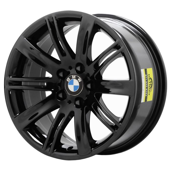 BMW 645i Wheel Rim Gloss Black 59490 (R) Stock Factory OEM Replacement