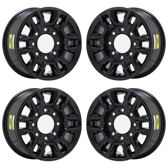 GMC Sierra 2500 Exchange Wheels Set of 4-Exchange Rims Set of 4 Gloss Black 5948