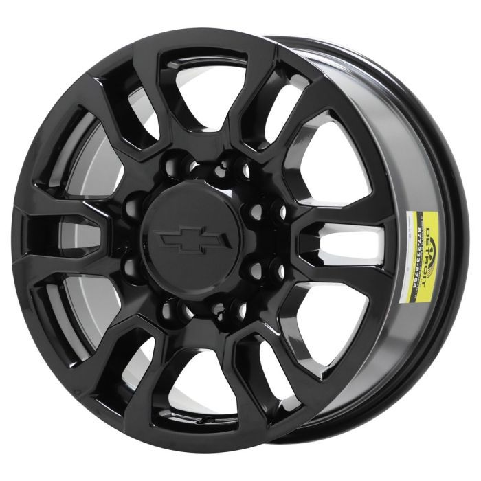 GMC Sierra 2500 Wheel Rim Gloss Black 5949 Stock Factory OEM Replacement