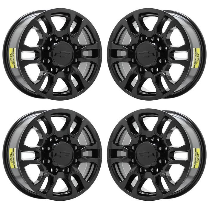 GMC Sierra 2500 Exchange Wheels Set of 4-Exchange Rims Set of 4 Gloss Black 5949