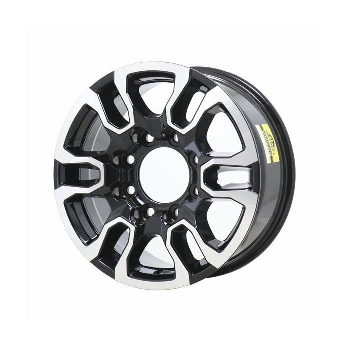 GMC Sierra 2500 Wheel Rim Machined Black 5949 Stock Factory OEM Replacement
