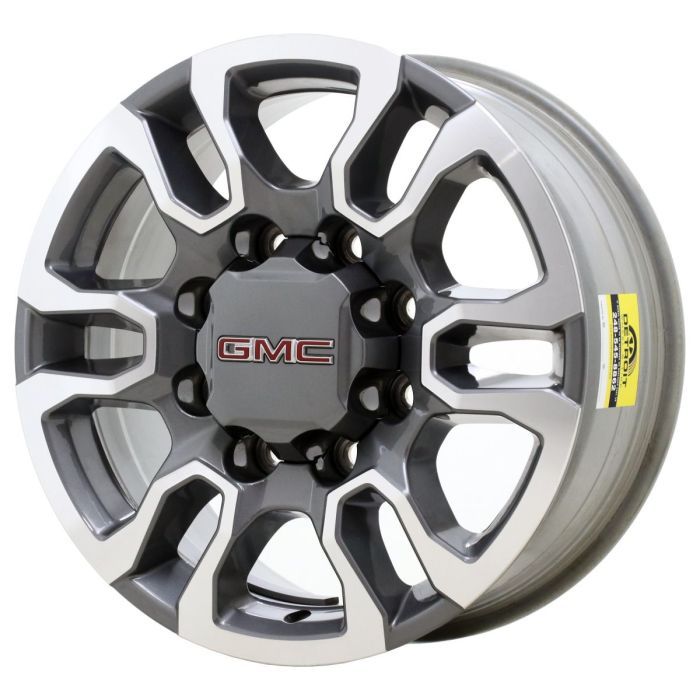 GMC Sierra 2500 Wheel Rim Machined Grey 5949 Stock Factory OEM Replacement