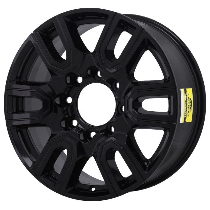 GMC Sierra 2500 Wheel Rim Satin Black 5950 Stock Factory OEM Replacement