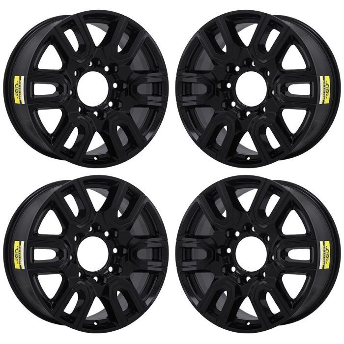 GMC Sierra 2500 Exchange Wheels Set of 4-Exchange Rims Set of 4 Satin Black 5950