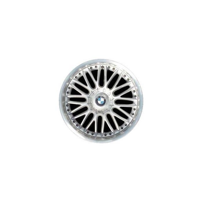 BMW 525i Wheel Rim Machined Lip Silver 59511 (R) Stock Factory OEM Replacement