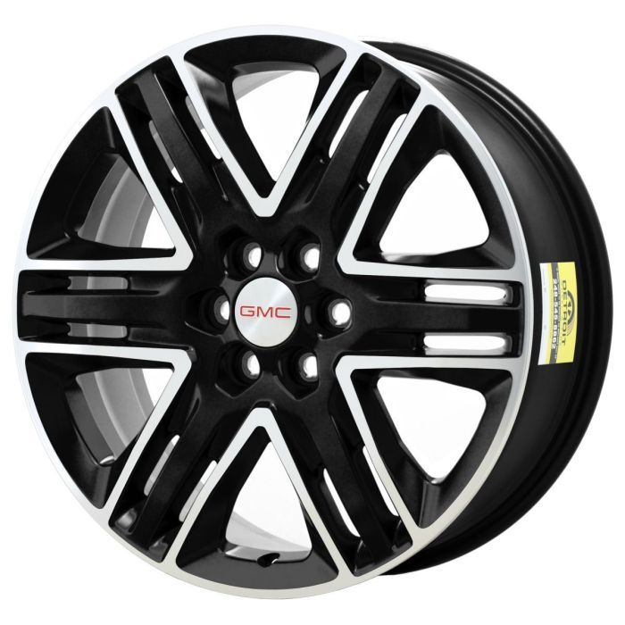 GMC Acadia Wheel Rim Machined Black 5954 Stock Factory OEM Replacement