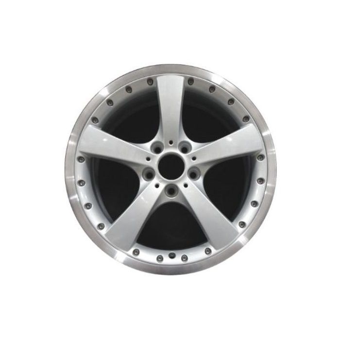 BMW 323i Wheel Rim Machined Lip Silver 59589 (R) Stock Factory OEM Replacement