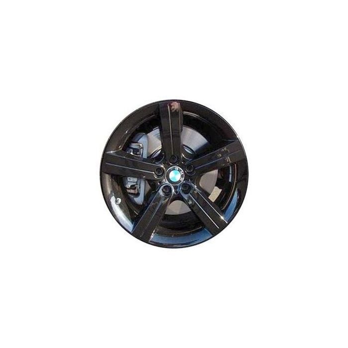 BMW 323i Wheel Rim Gloss Black 59598 (F) Stock Factory OEM Replacement