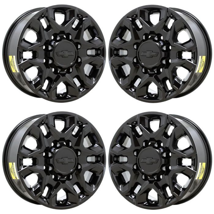 Chevrolet Silverado 2500 Exchange Wheels Set of 4-Exchange Rims Set of 4 Gloss Black 5959