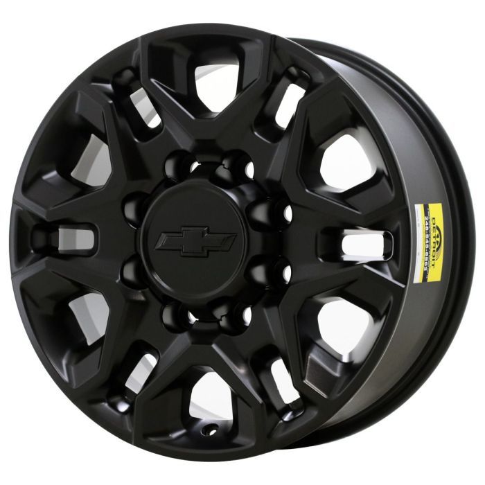 Chevrolet Silverado 2500 Wheel Rim Satin Black 5959 Stock Factory OEM Replacement