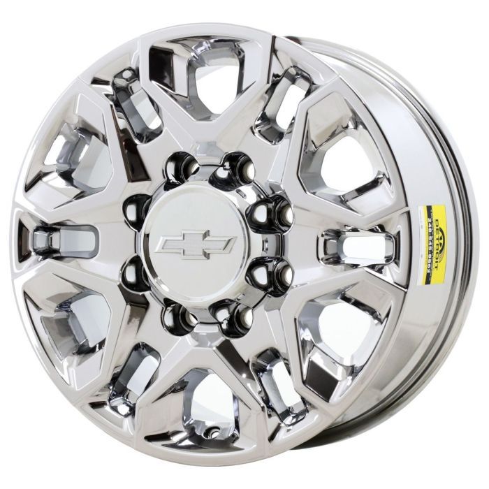 Chevrolet Silverado 2500 Wheel Rim PVD Bright Chrome 5959 Stock Factory OEM Replacement