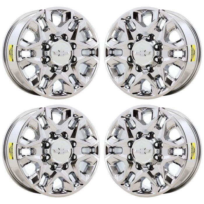 Chevrolet Silverado 2500 Wheel Rim PVD Bright Chrome 5959 Stock Factory OEM Replacement