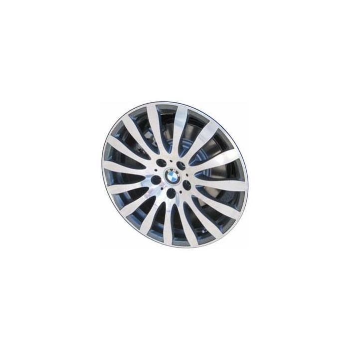 BMW 323i Wheel Rim Polished Grey 59626 (F) Stock Factory OEM Replacement