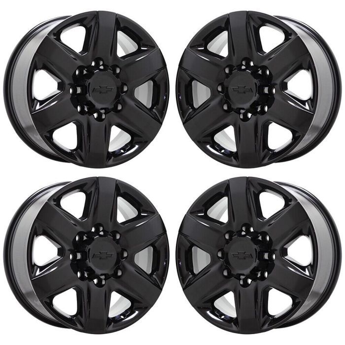 Chevrolet Silverado 2500 Exchange Wheels Set of 4-Exchange Rims Set of 4 Gloss Black 5962