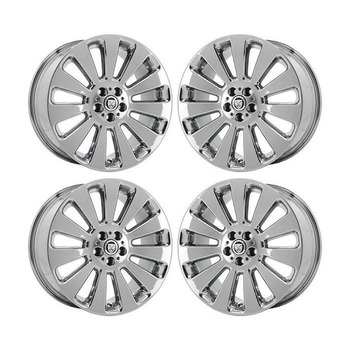 Jaguar XF Wheel Rim PVD Bright Chrome 59837 Stock Factory OEM Replacement