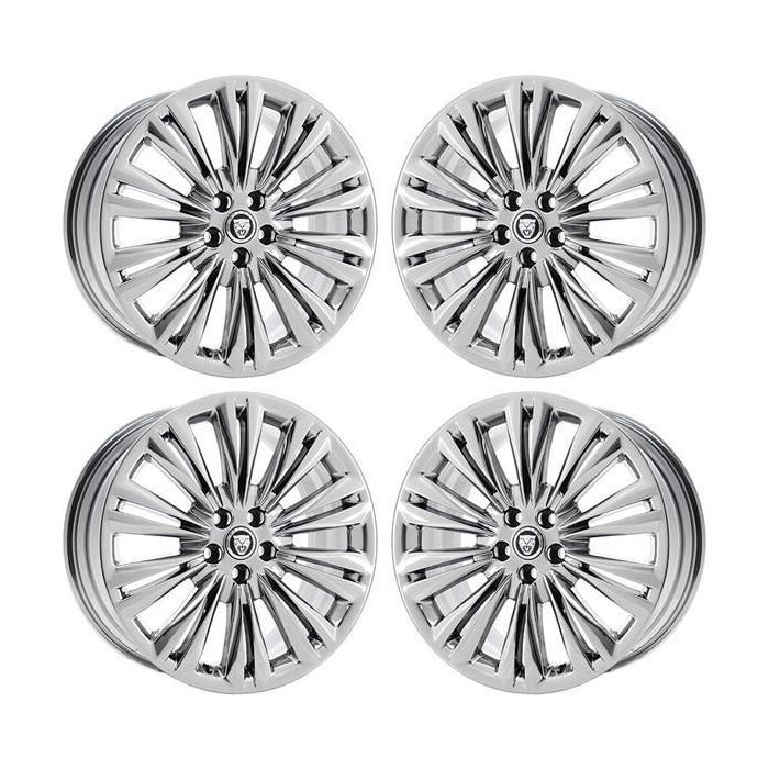 Jaguar XF Wheel Rim PVD Bright Chrome 59853 (F) Stock Factory OEM Replacement