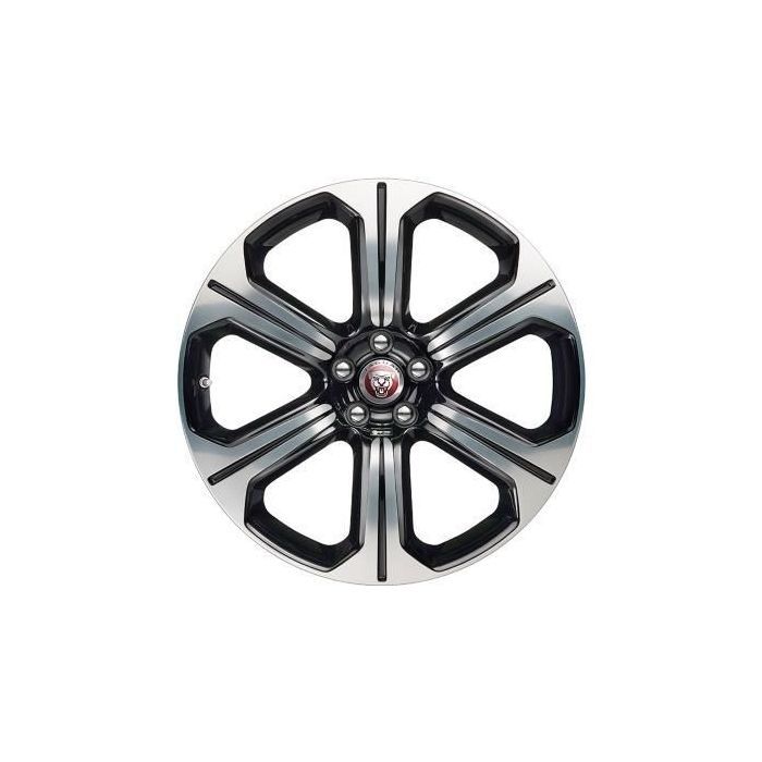 Jaguar XFR Wheel Rim Machined Black 59898 (R) Stock Factory OEM Replacement