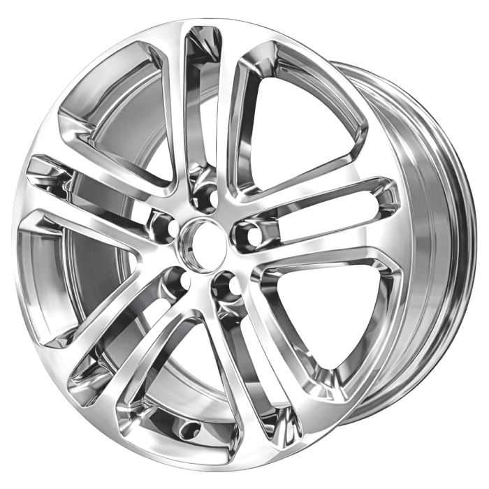 Jaguar XE Wheel Rim PVD Bright Chrome 59953 (F) Stock Factory OEM Replacement