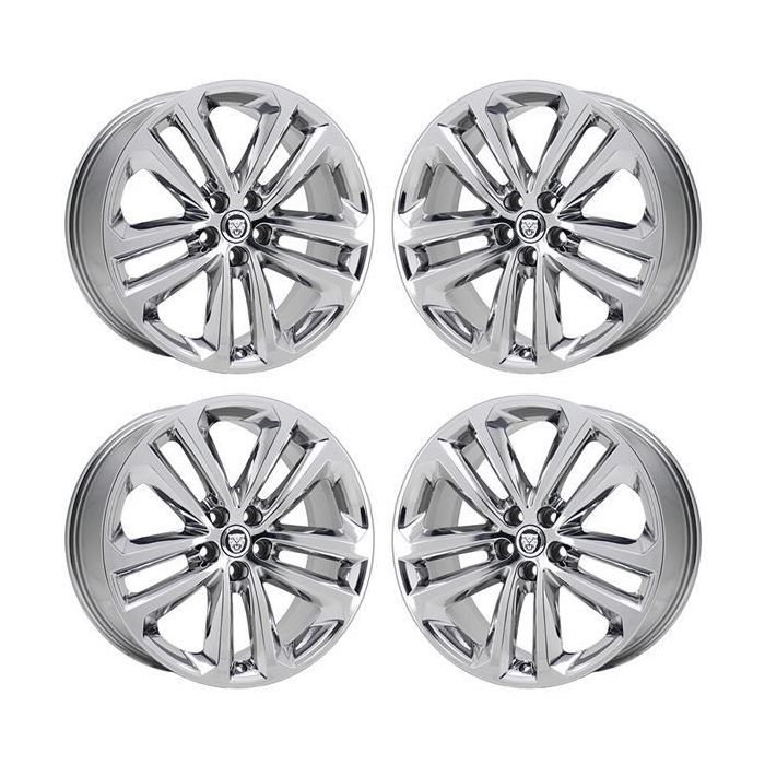 Jaguar F-pace Wheel Rim PVD Bright Chrome 59970 Stock Factory OEM Replacement